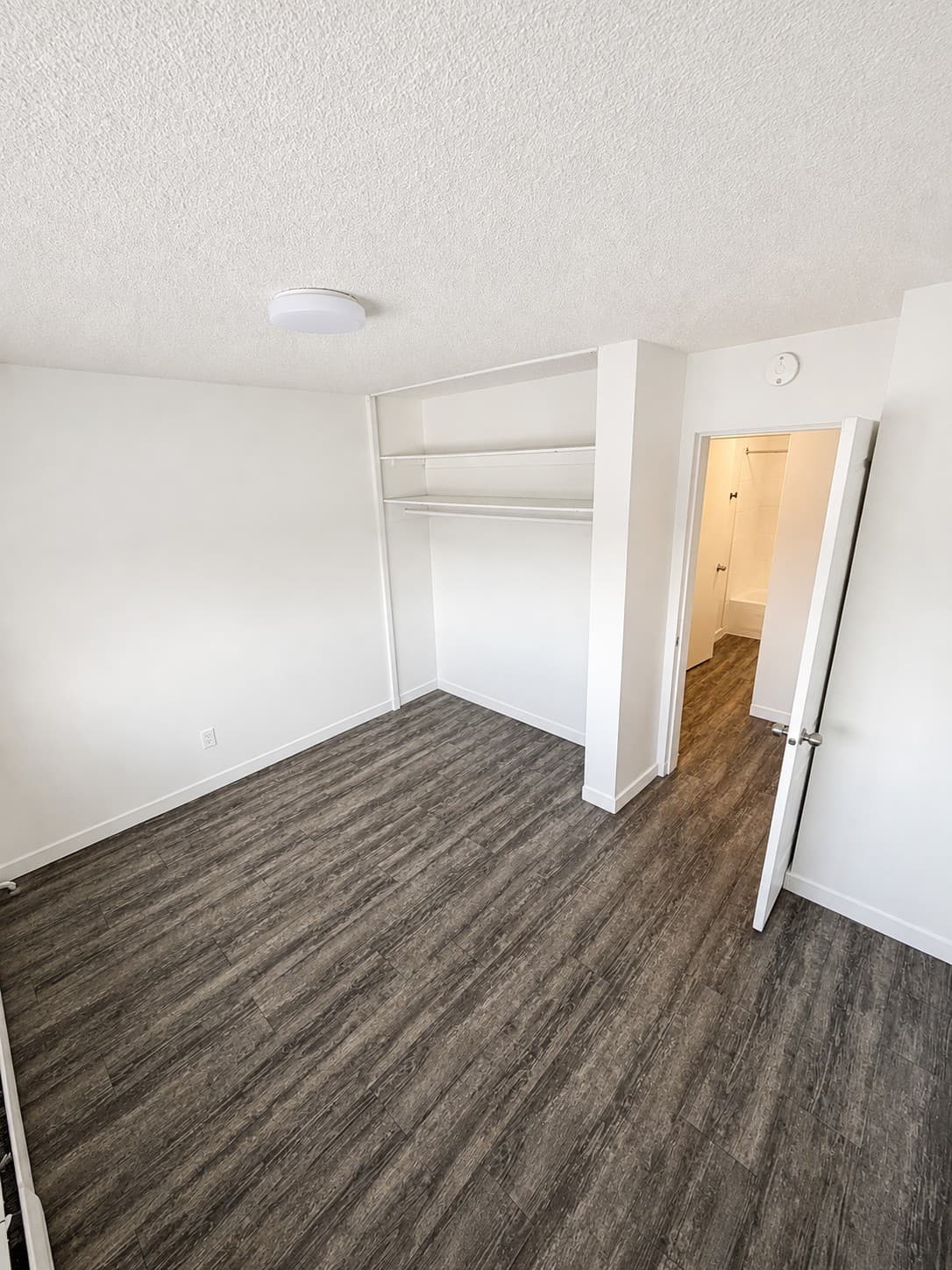 Dakota Apartments — bedroom with closet