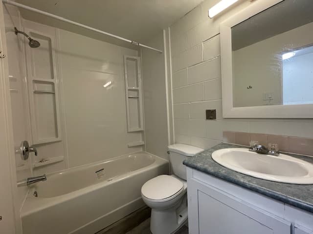 Mount Royal Apartments — bathroom vanity